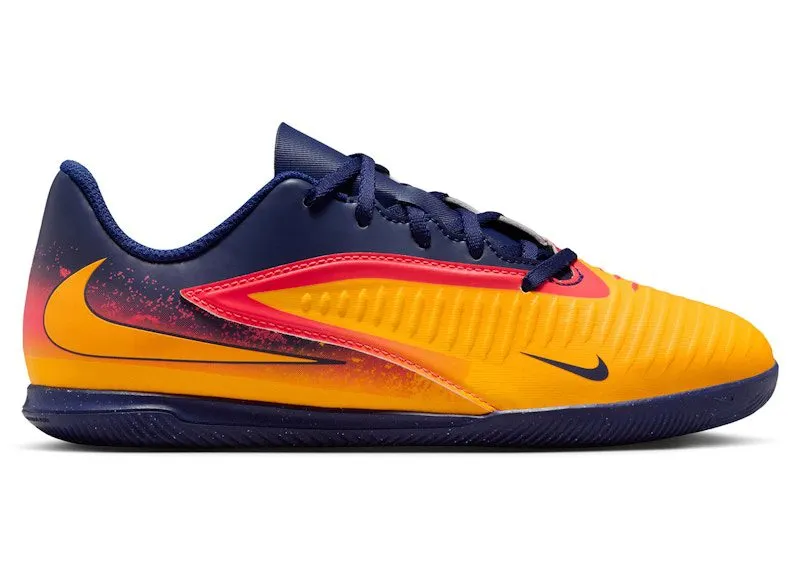 Nike Phantom 6 Low Club IC Erling Haaland Precision Under Pressure “Laser Orange / Blue Void / Lemon Venom” | IH1803-800