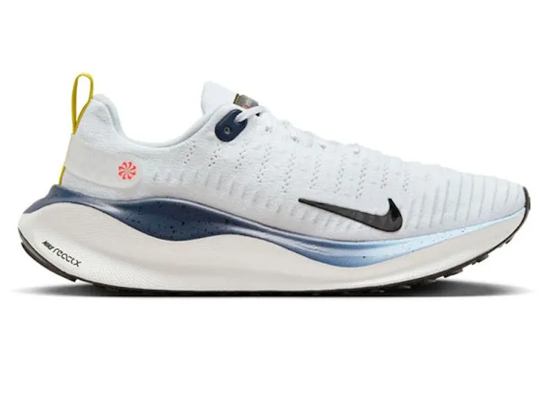Nike ReactX Infinity Run 4 White Navy Speed Yellow “White / Speed Red / Speed Yellow” | HJ9071-100