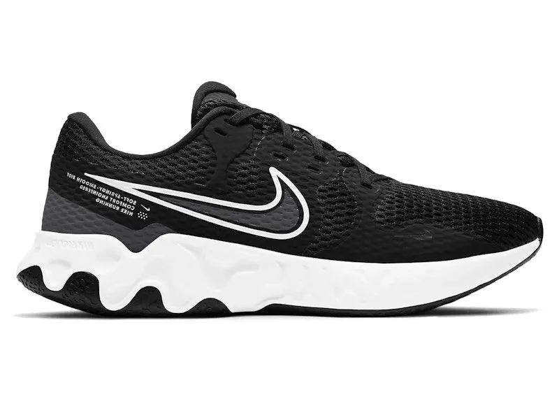 Nike Renew Ride 2 Black White “Black / Dark Smoke Grey / White” | CU3507-004