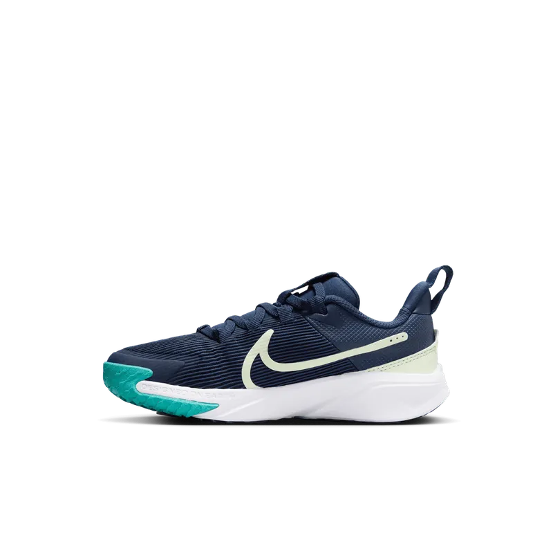 Nike Star Runner 4 Midnight Navy Dusty Cactus White Volt Tint | DX7614-409