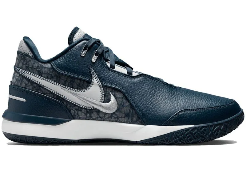 Nike Zoom LeBron NXXT Gen AMPD Armory Navy “Armory Navy / Flat Pewter / Metallic Silver” | FJ1566-400