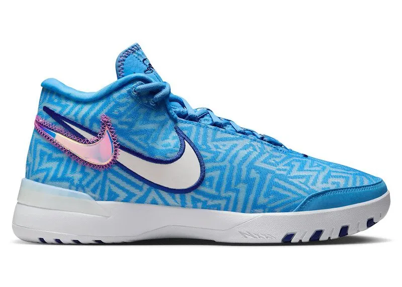 Nike Zoom LeBron NXXT Genisus EP University Blue White (Solid Outsole) “University Blue / Deep Royal Blue / Fire Pink” | HF0711-402
