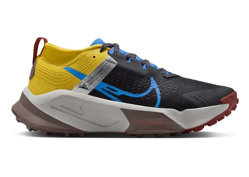 Nike ZoomX Zegama Black Vivid Sulfur Track Red Light Photo Blue | DH0625-003