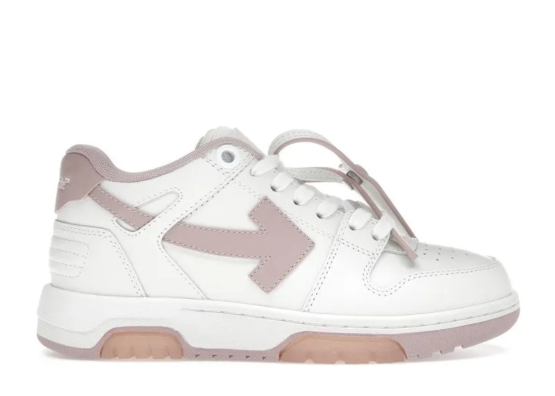 OFF-WHITE Out Of Office OOO Low Tops White Pink | OWIA259C99LEA0180130