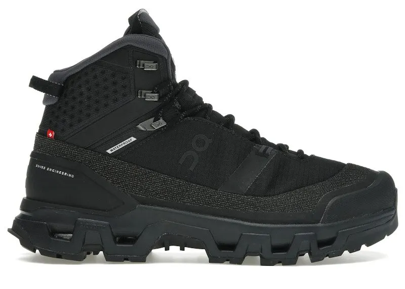 On Running Cloudrock Trek Waterproof Black “Black / Black” | 3ME30101043