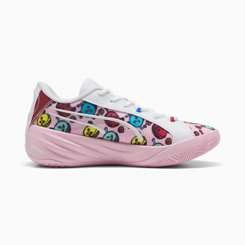 Puma All-Pro Nitro NBA Paris Game “Pink / White / Multi-Color” | 312523-01