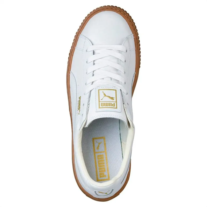 Puma Basket Platform Core Puma White | 364040-01