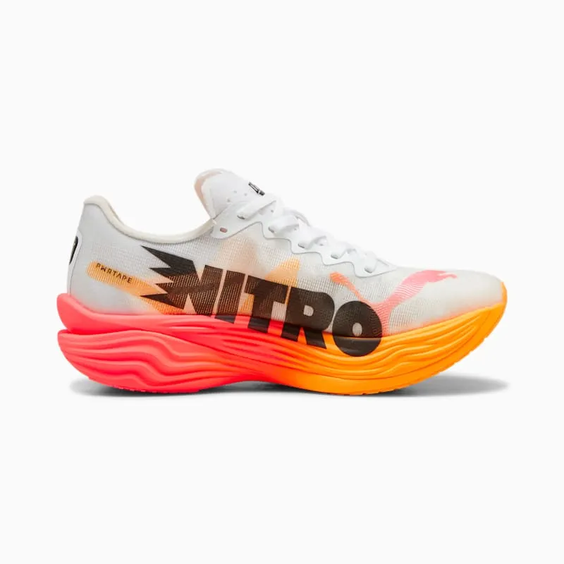 Puma Deviate Nitro Elite 3 White Sunset Glow “White / Sunset Glow / Sun Stream” | 310639-01