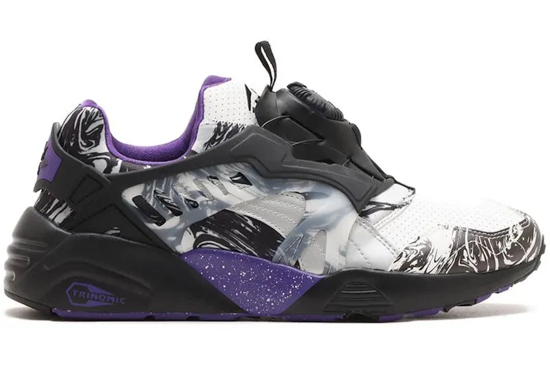 Puma Disc Blaze atmos Suminagashi “Black / White / Purple” | 394416-01