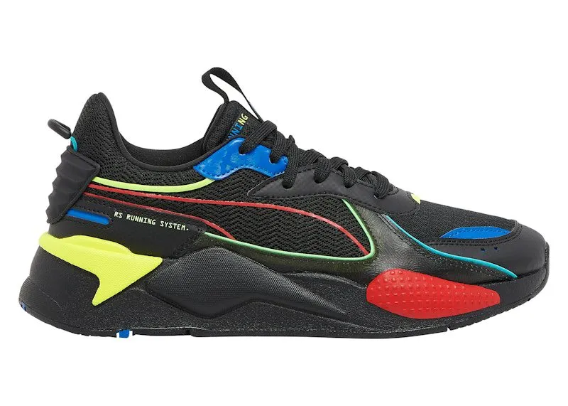 Puma RS-X Hypnotic “Black / High Risk Red / Blue” | 382123-01