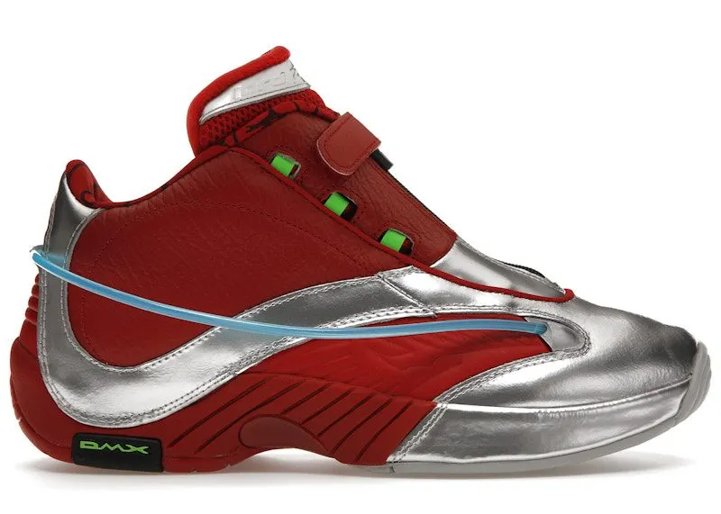 Reebok Answer IV Power Rangers Lord Zedd “Power Red / Silver Metallic / Solar Lime” | GZ6897