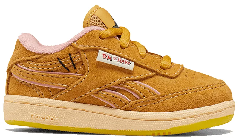 Reebok Club C Revenge Tom & Jerry “Bold Brass / Bold Brass / Quiet Pink” | FW4654