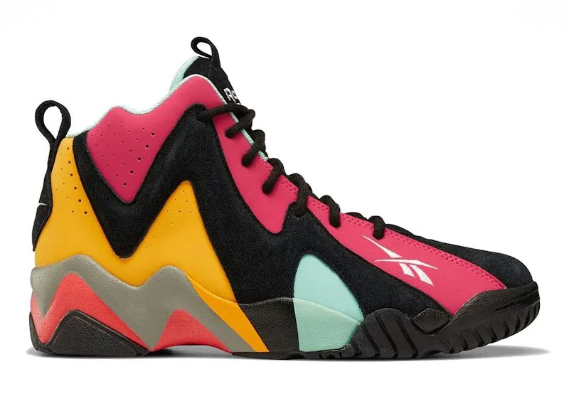 Reebok Kamikaze II 1996 NBA All-Star Game San Antonio “Black / Pursuit Pink / Semi Pixel Mint” | H01316