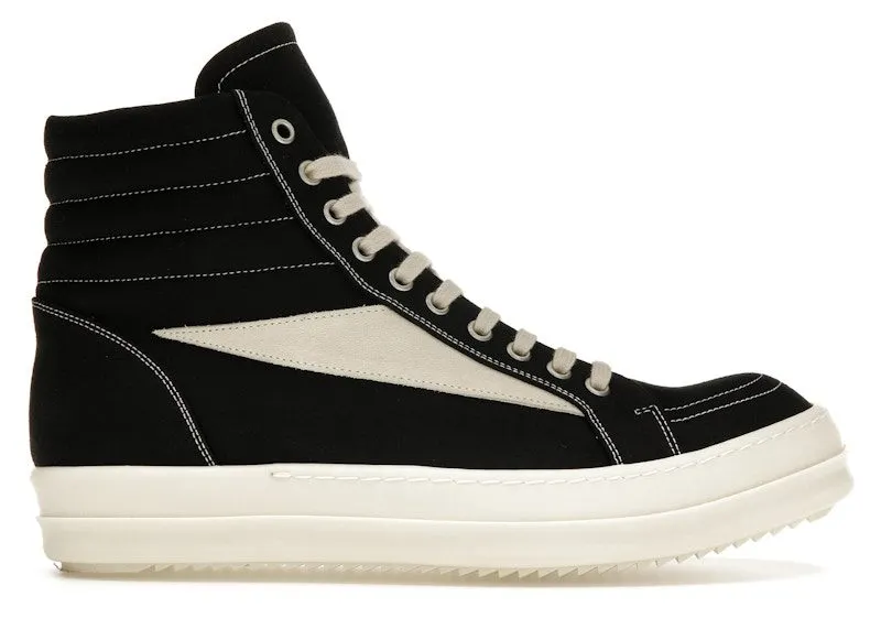 Rick Owens DRKSHDW Lido Vintage High Black Milk SS24 | DU01D1810NDKLVS-911