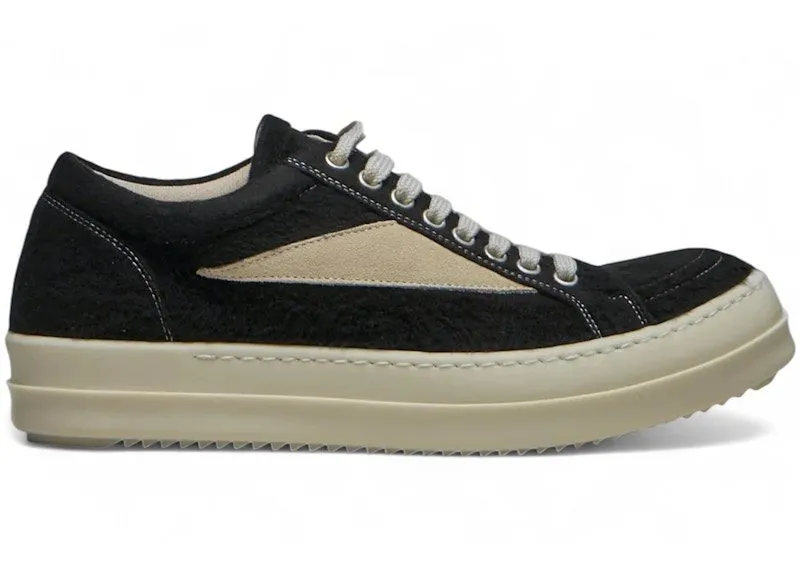 Rick Owens DRKSHDW Vintage Low Black Milk Fleece “Black / Milk / Milk” | DS02E7803-BMOLVS-911