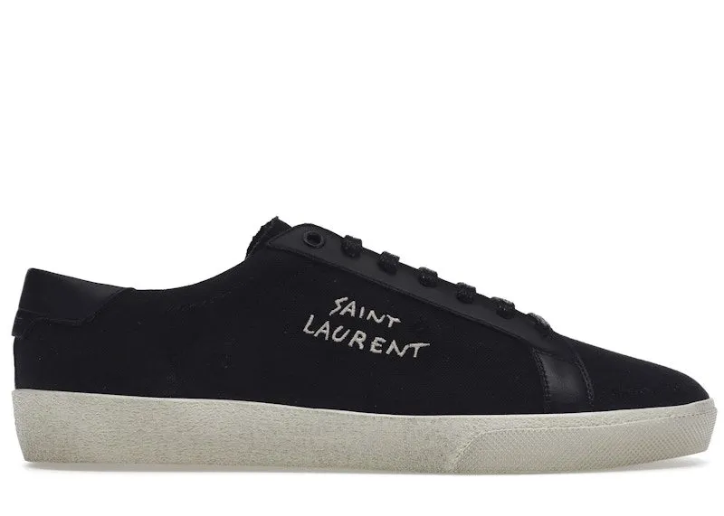 Saint Laurent Court Classic SL/06 Low Black | 611106GUP501000