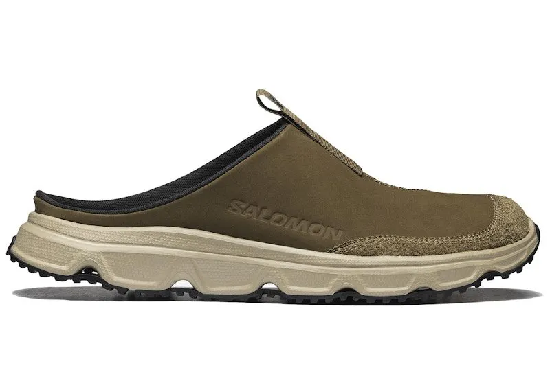 Salomon RX Slide Leather Advanced Kangaroo Safari “Kangaroo / Safari / Black” | L41752000