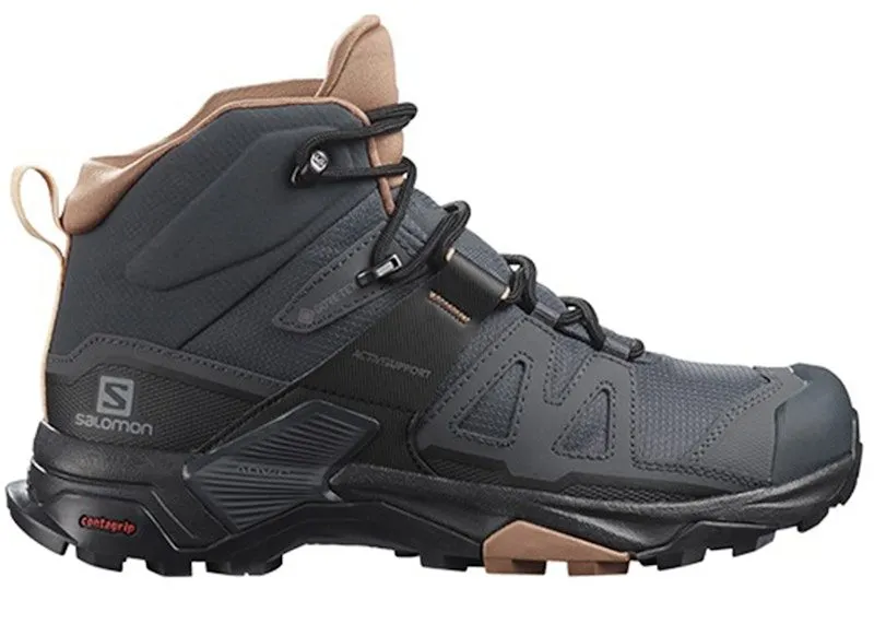 Salomon X Ultra 4 Mid Gore-Tex Ebony Mocha Mousse “Ebony / Mocha Mousse / Almond Cream” | L41295600