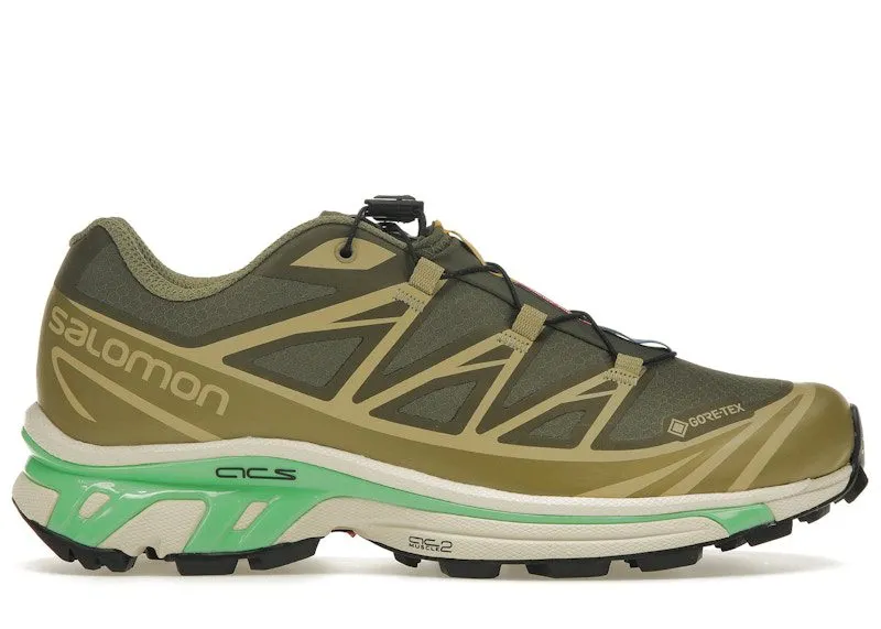Salomon XT-6 Gore-Tex Olive Night Dried Herb “Olive Night / Dried Herb / Almond Milk” | L47292300