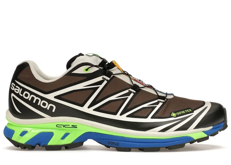 Salomon XT-6 Gore-Tex SSENSE 20th Anniversary “Brown / Green / Blue” | L47507100