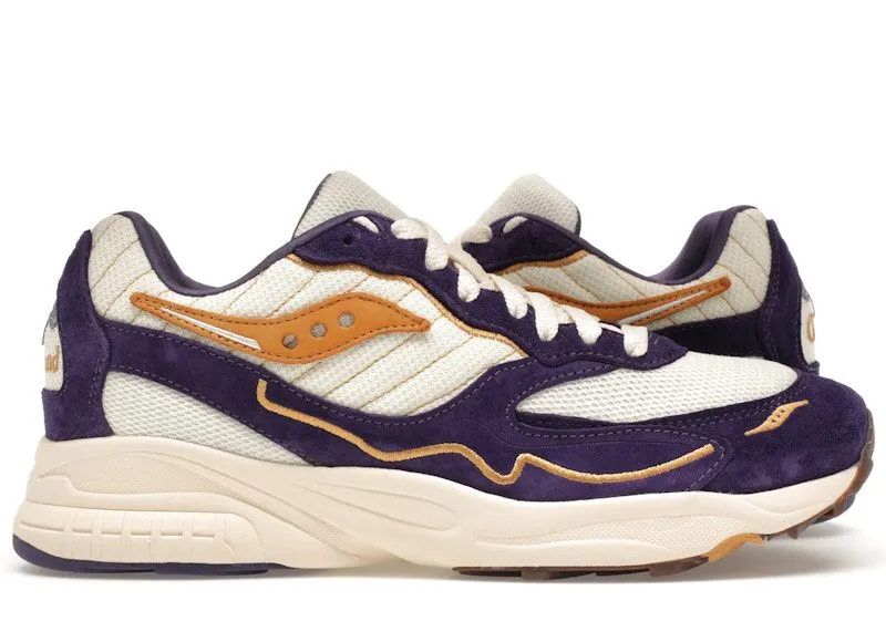 Saucony 3D Grid Hurricane Claima Claim a Seat Portland “Purple / Cream” | S70825-1