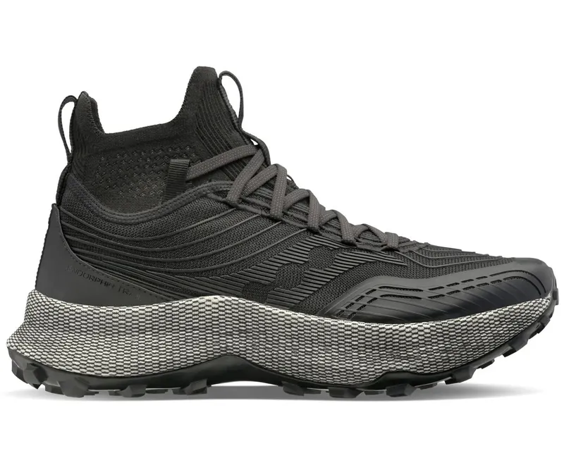 Saucony Endorphin Trail Mid Black Gravel | S20646-05