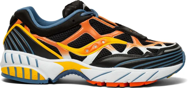 Saucony Grid Web Black Orange “Black / Orange / Yellow” | S70466-11