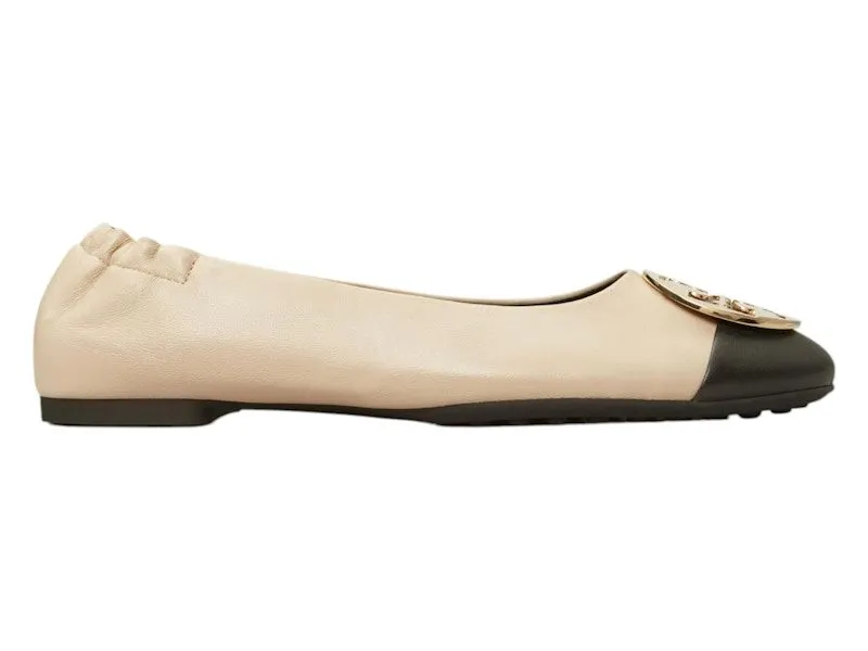 Tory Burch Claire Cap-Toe Ballet Black | 148336-001