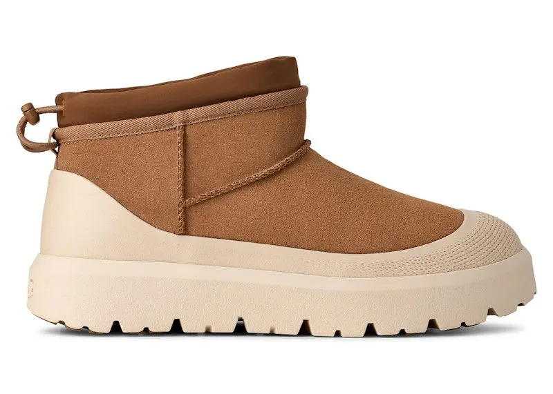 UGG Classic Ultra Mini Weather Hybrid Boot Chestnut Whitecap | 1174196-CWTC