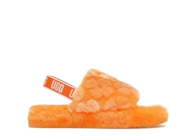 UGG Fluff Yeah Poppy Slide California Poppy “California Poppy / Orange” | 1119839K-CPPP