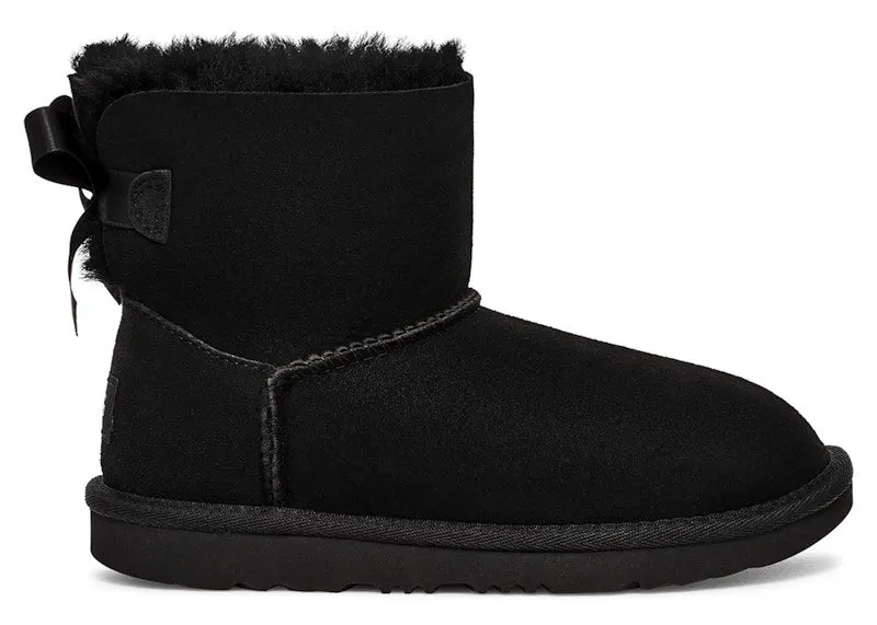 UGG Mini Bailey Bow II Boot Black | 1017397K-BLK
