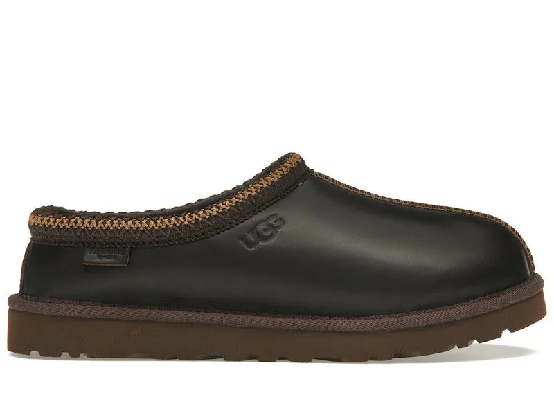 UGG Tasman LTHR Regen Slipper Ironwood | 1163890-IWD