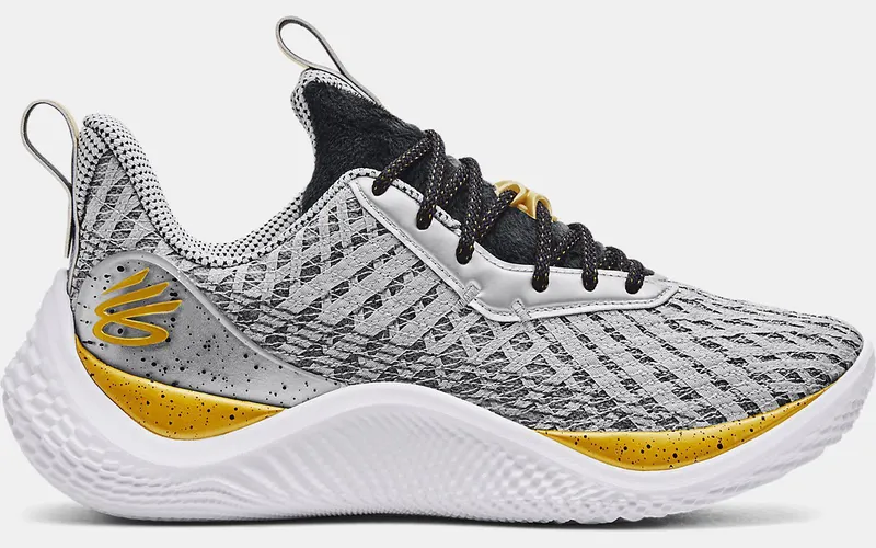 Under Armour Curry 10 Father to Son “Wolf Grey / Black / Gold” | 3026274-101