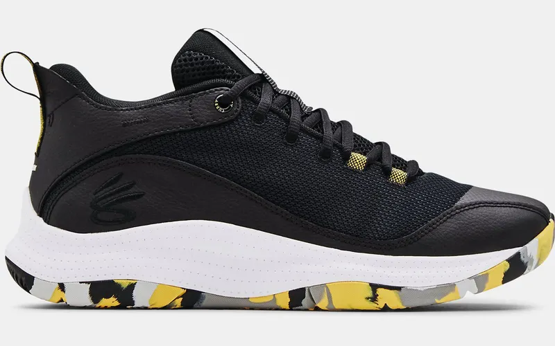 Under Armour Curry 3Z5 Black Camo Sole “Black / Yellow” | 3023087-004