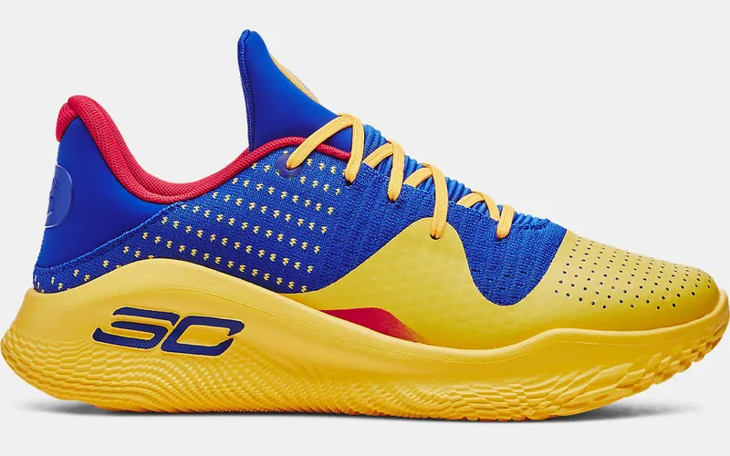 Under Armour Curry 4 Low FloTro Curry Jam “Team Royal / Taxi” | 3026620-400
