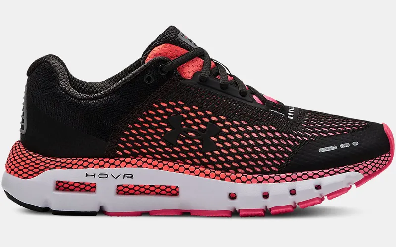 Under Armour HOVR Infinite Mojo Pink “Jet Gray / Mojo Pink / Metallic Gun Metal” | 3021396-107