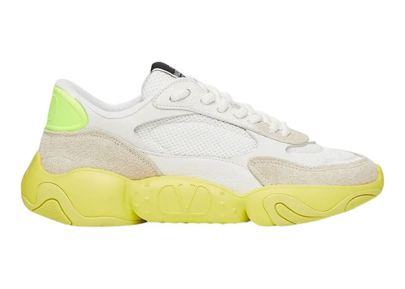 Valentino Garavani Bubbleback White Ice Neon Yellow | XY2S0F08KNZU87