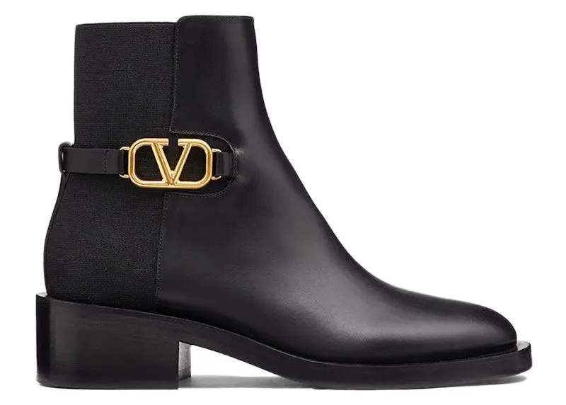 Valentino VLogo Signature Ankle Boot Black | WW2S0CT1PYH0NO