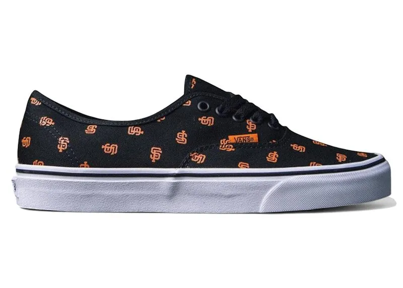 Vans Authentic MLB San Francisco Giants “Black” | VN0Z5IKU2