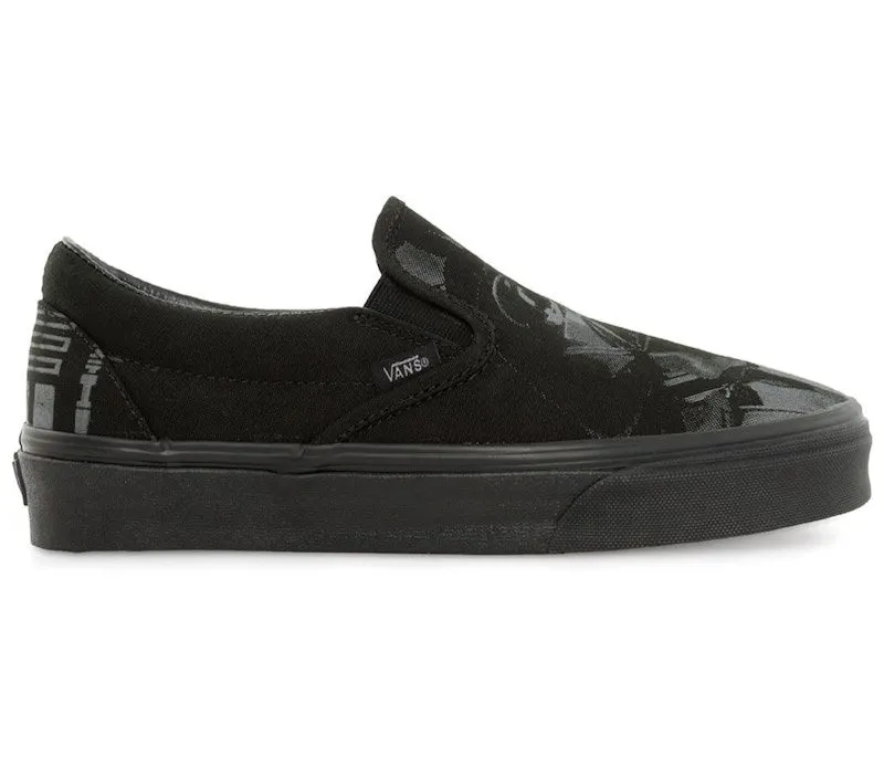 Vans Classic Slip-On Star Wars Darth Vader “Black / Black / Grey” | VN-0XG8EX9