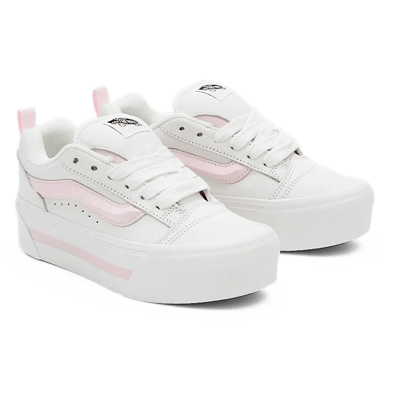 Vans Knu Stack Smarten Up White Pink | VN000CP6YL7