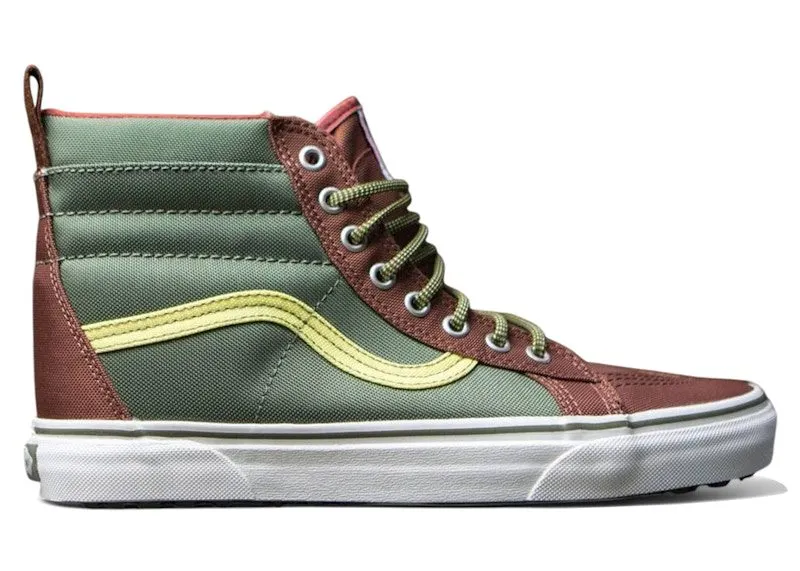 Vans SK8-Hi MTE DX Green Ballistic Tortoise Shell | VNO8GHMXB