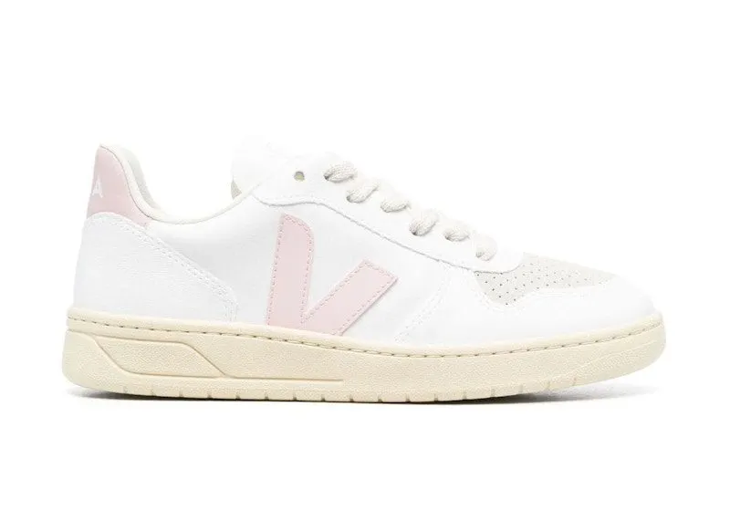 Veja V-12 Leather White Pink | VX0703131