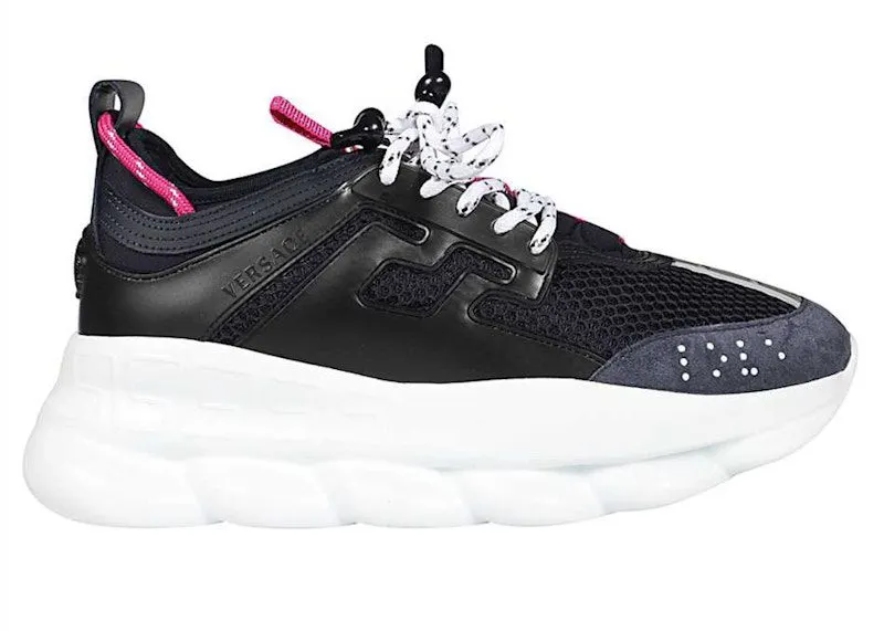 Versace Chain Reaction Blue Nights “Black / Blue / Pink” | DSR705G D7CTG DYKXN