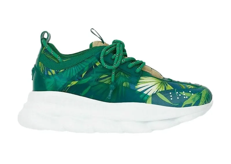 Versace Chain Reaction Jungle Print “Green / White” | CPTSCHAIN