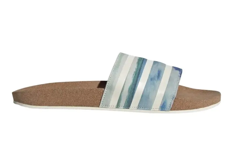 adidas Adilette Cork Slides Off White “Off White / Off White / Off White” | GZ1025