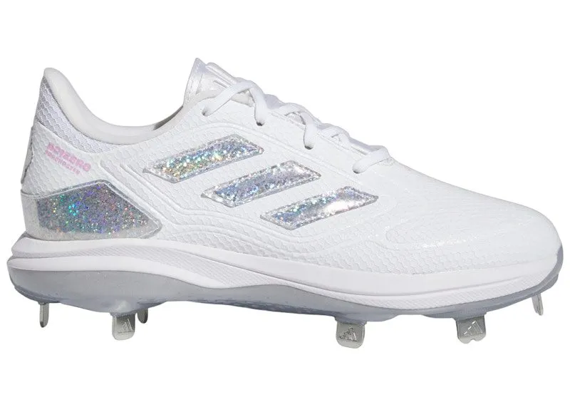 adidas Adizero Purehustle 3 Sis Bates Cloud White Silver Metallic Team Solar Yellow “Cloud White / Silver Metallic / Team Solar Yellow 2” | ID1664