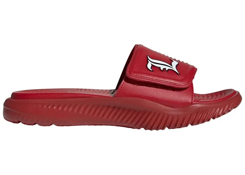 adidas Alphabounce Slide 2.0 Louisville Team Power Red Core Black “Team Power Red 2 / Core Black / Team Power Red 2” | JI2522