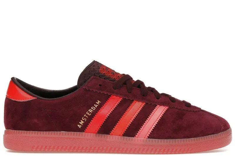 adidas Amsterdam Collegiate Red “Maroon / Collegiate Red / Preloved Scarlet” | IF9707