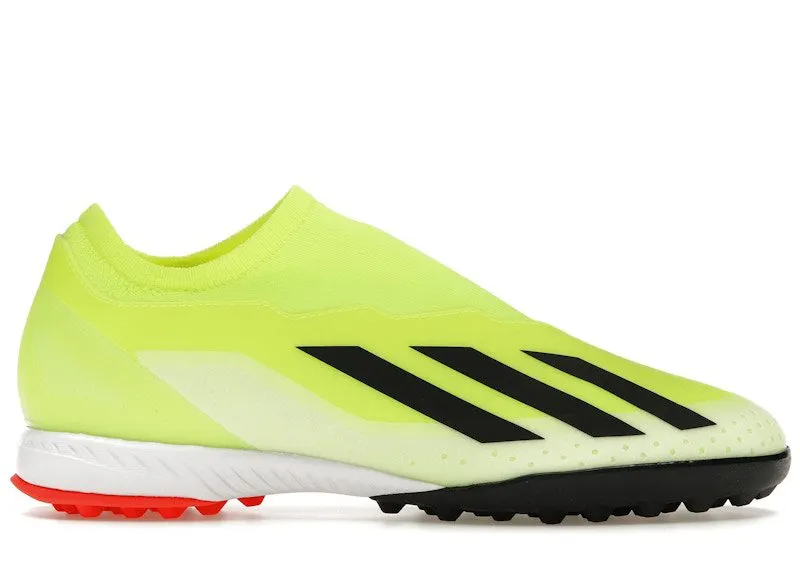 adidas Crazyfast League Laceless Turf Team Solar Yellow Core Black Cloud White “Team Solar Yellow 2 / Core Black / Cloud White” | IF0694